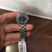  Shop Authentic Marc Jacobs Blade Black Dial Silver Steel Strap Watch for Women - MBM8672 - Luxxuri