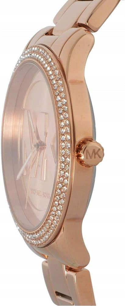 Shop Authentic Michael Kors Tibby Quartz Rose Gold Dial Rose Gold Steel Strap Watch For Women - MK6880 - Luxxuri