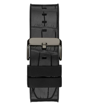  Shop Authentic Guess Edge Chronograph Black Dial Black Leather Strap Watch For Men - GW0492G1 - Luxxuri