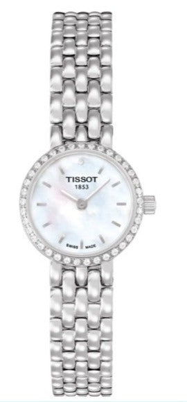  Shop Authentic Tissot Lovely Mother of Pearl Dial Silver Steel Strap Watch For Women - T058.009.61.116.00 - Luxxuri