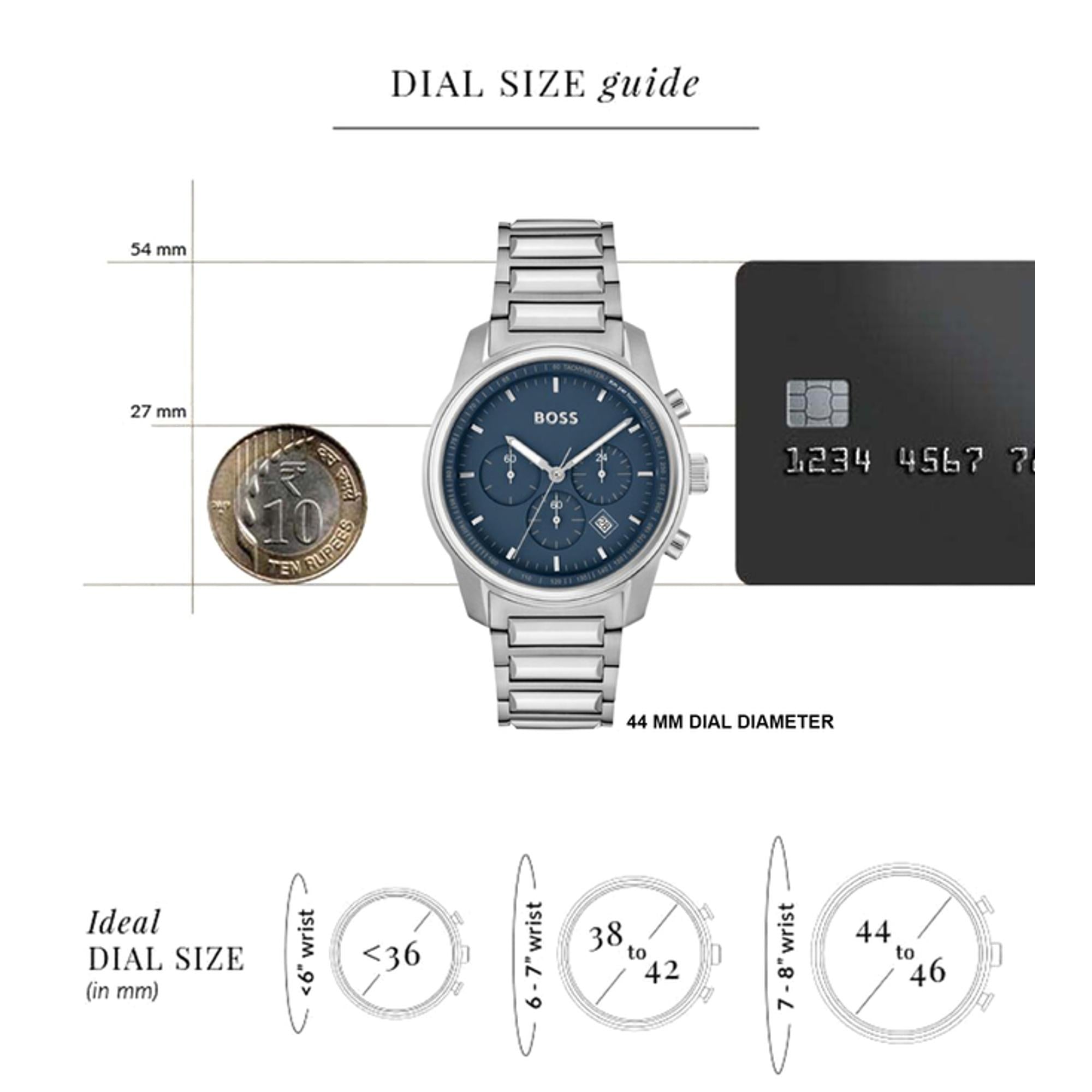  Shop Authentic Hugo Boss Trace Chronograph Quartz Blue Dial Silver Steel Strap Watch For Men - 1514007 - Luxxuri