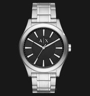  Shop Authentic Armani Exchange Nico Analog Black Dial Silver Steel Strap Watch For Men - AX2320 - Luxxuri