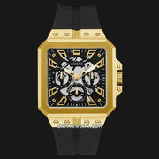  Shop Authentic Guess Leo Multifunction Black Dial Black Silicone Strap Watch For Men - GW0637G2 - Luxxuri