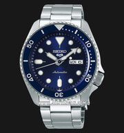  Shop Authentic Seiko 5 Sports Automatic Analog Blue Dial Silver Steel Strap Watch For Men - SRPD51K1 - Luxxuri