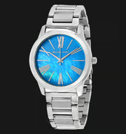  Shop Authentic Michael Kors Hartman Quartz Blue Dial Silver Steel Strap Watch For Women - MK3519 - Luxxuri