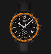  Shop Authentic Tissot T Sport Quickster Chronograph Black Dial Black Rubber Strap Watch For Men - T095.417.36.057.01 - Luxxuri