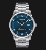  Shop Authentic Tissot Luxury Powermatic 80 Blue Dial Silver Steel Strap Watch For Men - T086.407.11.047.00 - Luxxuri