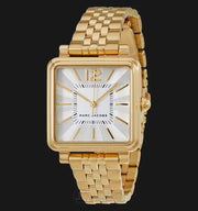  Shop Authentic Marc Jacobs Vic Silver Dial Gold Steel Strap Watch for Women - MJ3462 - Luxxuri