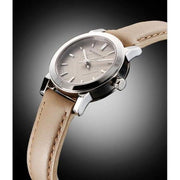  Shop Authentic Burberry The City Beige Dial Beige Leather Strap Watch for Women - BU9207 - Luxxuri