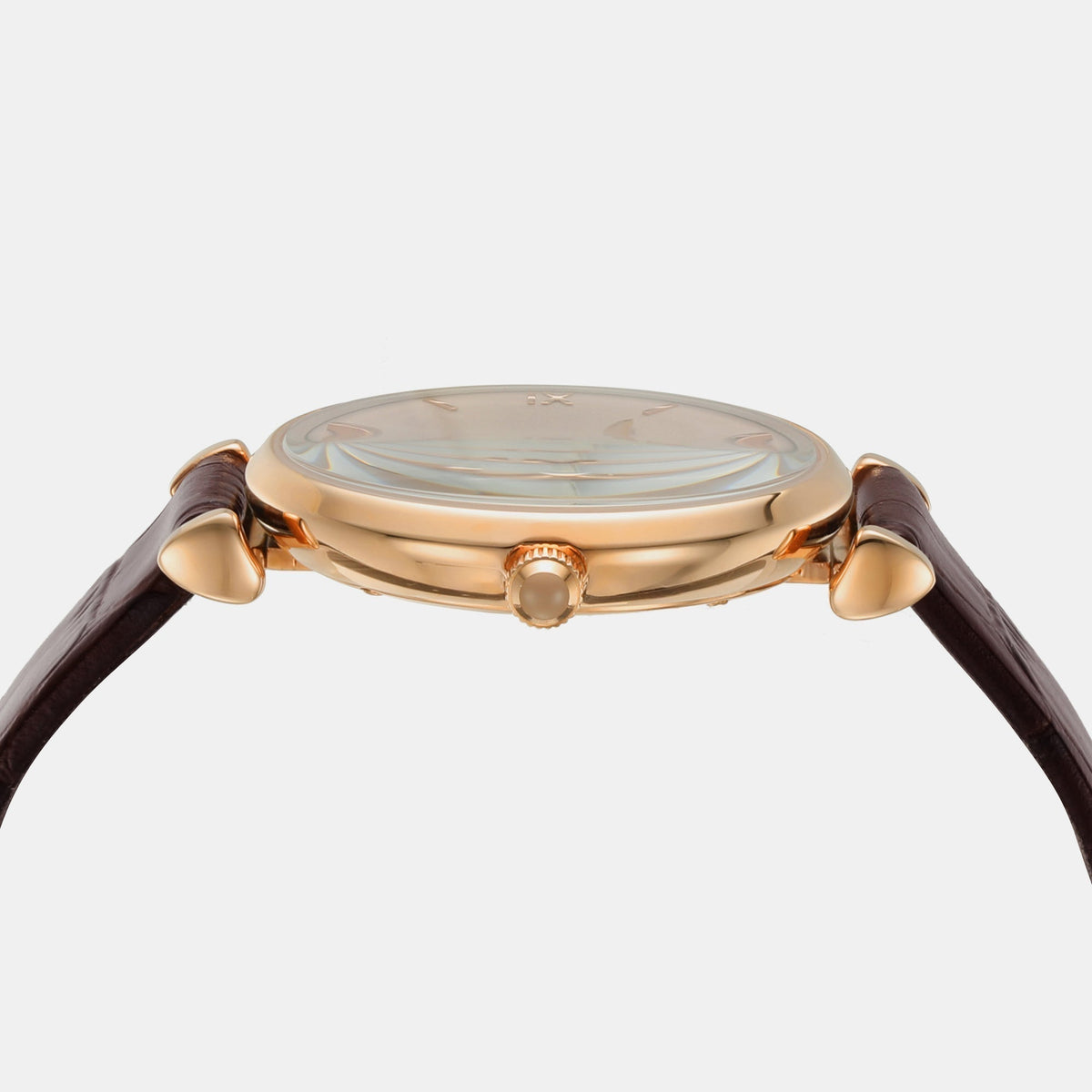  Shop Authentic Emporio Armani Classic Quartz Pink Dial Brown Leather Strap Watch For Women - AR1911 - Luxxuri