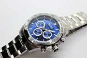  Shop Authentic Hugo Boss Ikon Blue Dial Silver Steel Strap Watch for Men - 1512963 - Luxxuri
