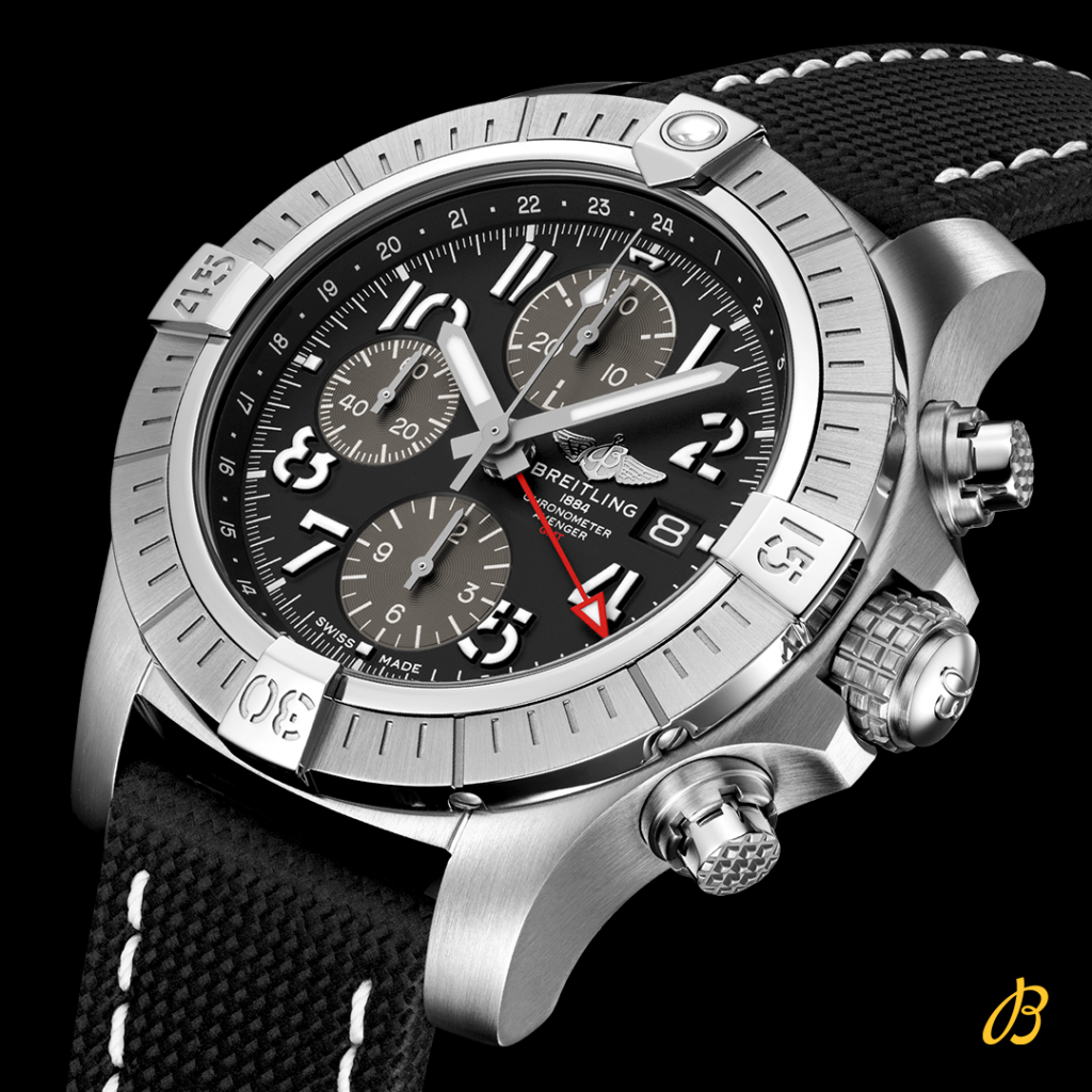  Shop Authentic Breitling Avenger B01 Chronograph GMT Black Dial Black Nylon Strap Watch for Men - A24315101B1X1 - Luxxuri