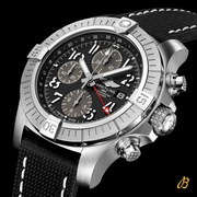  Shop Authentic Breitling Avenger B01 Chronograph GMT Black Dial Black Nylon Strap Watch for Men - A24315101B1X1 - Luxxuri
