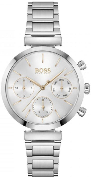  Shop Authentic Hugo Boss Flawless Silver Dial Silver Steel Strap Watch for Women - 1502530 - Luxxuri
