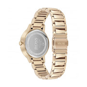  Shop Authentic Hugo Boss Signature Gold Dial Gold Stainless Steel Strap Watch for Women - 1502540 - Luxxuri