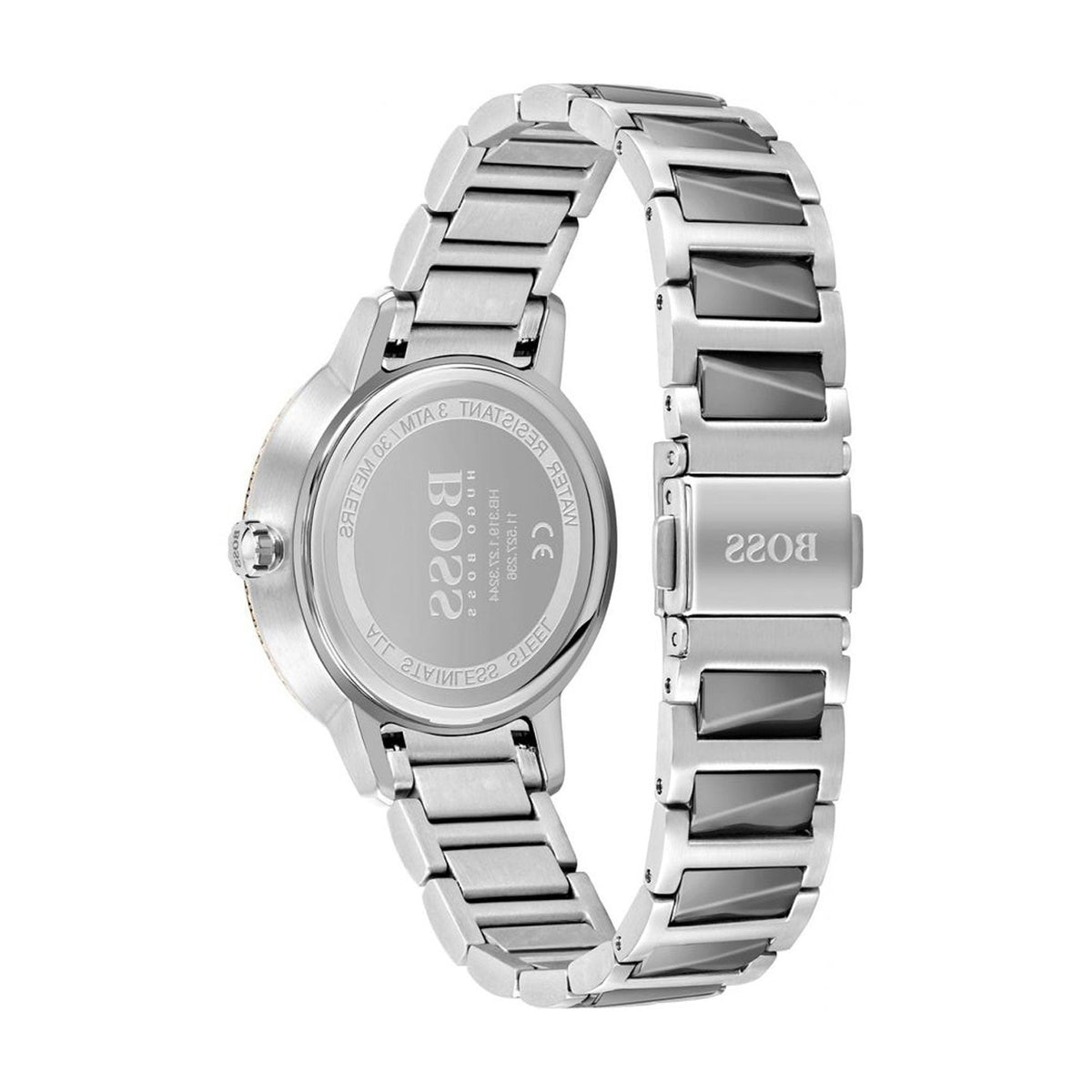  Shop Authentic Hugo Boss Signature Grey Dial Silver Steel Strap Watch for Men - 1502569 - Luxxuri