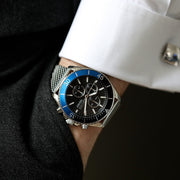  Shop Authentic Hugo Boss Ocean Edition Black Dial Silver Mesh Strap Watch for Men - 1513742 - Luxxuri