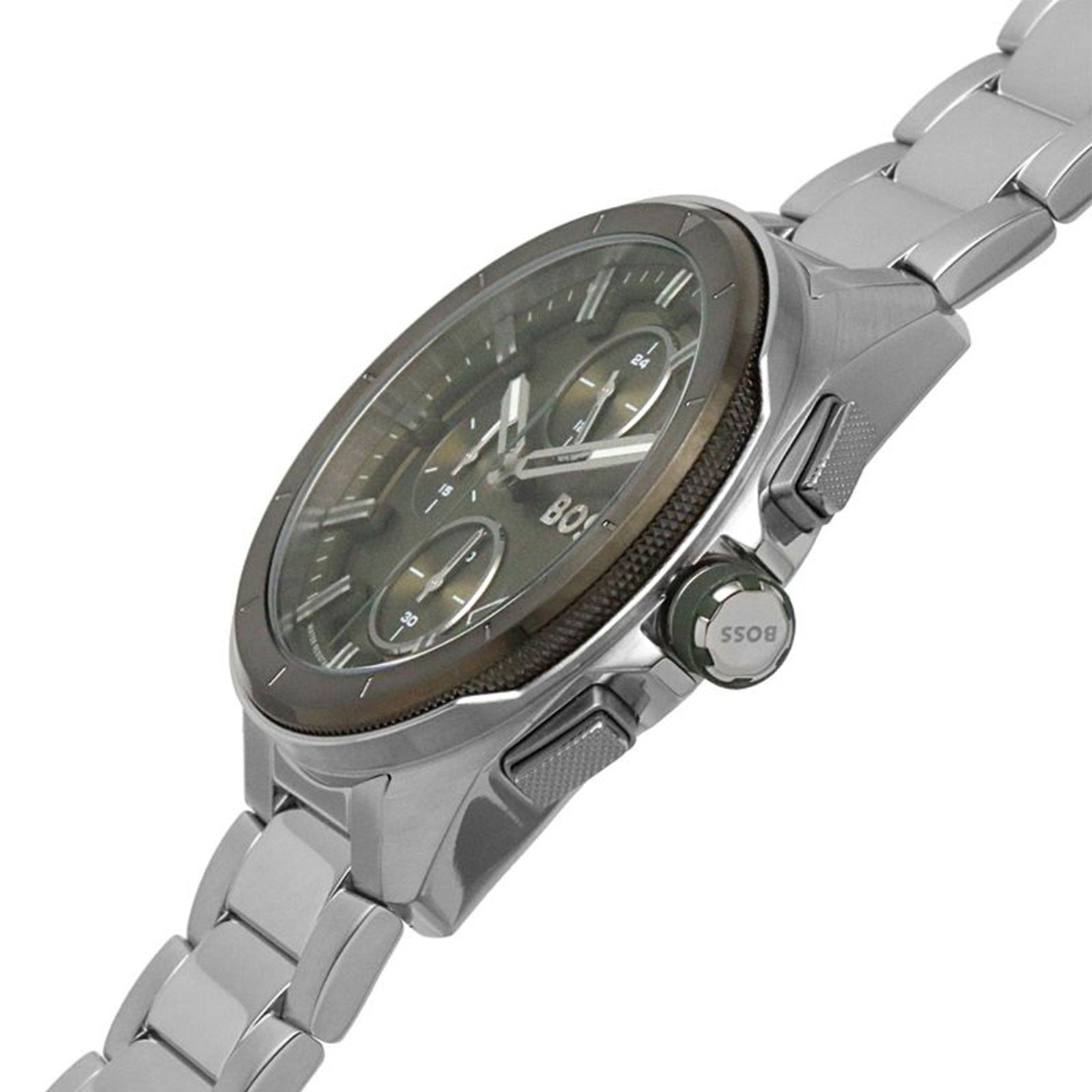  Shop Authentic Hugo Boss Volane Grey Dial Silver Steel Strap Watch for Men - 1513951 - Luxxuri