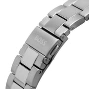  Shop Authentic Hugo Boss Allure Chronograph Black Dial Silver Steel Strap Watch for Men - 1513922 - Luxxuri