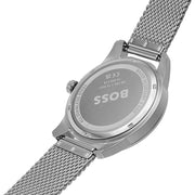  Shop Authentic Hugo Boss Sophio Blue Dial Silver Mesh Bracelet Watch for Men - 1513942 - Luxxuri
