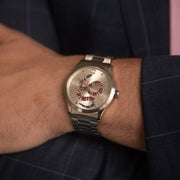  Shop Authentic Gucci G Timeless Silver Dial Silver Steel Strap Watch For Women - YA1264076 - Luxxuri