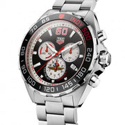  Shop Authentic Tag Heuer Formula 1 Indy 500 Special Edition Black Dial Silver Steel Strap Watch for Men - CAZ101V.BA0842 - Luxxuri