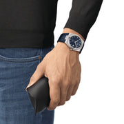  Shop Authentic Tissot PRX Powermatic 80 Blue Dial Blue Leather Strap Watch for Men - T137.407.16.041.00 - Luxxuri