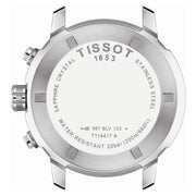  Shop Authentic Tissot PRC 200 Chronograph Black Dial Silver Steel Strap Watch For Men - T114.417.11.057.00 - Luxxuri