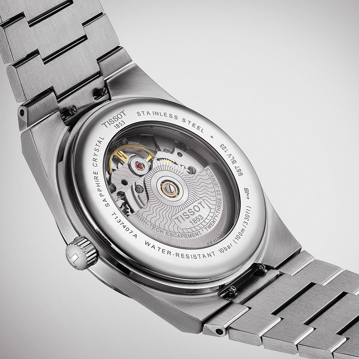  Shop Authentic Tissot PRX Powermatic 80 Silver Dial Silver Steel Strap Watch For Men - T137.407.21.031.00 - Luxxuri