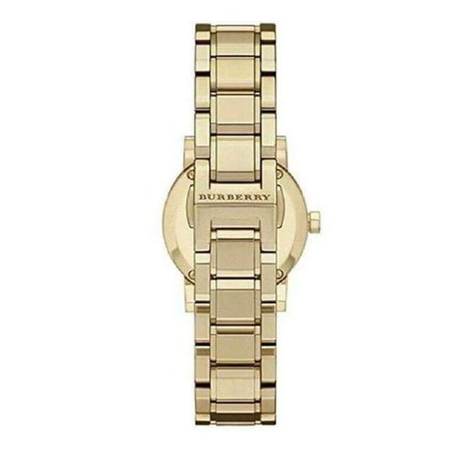  Shop Authentic Burberry The City Gold Dial Gold Steel Strap Watch for Women - BU9234 - Luxxuri