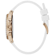  Shop Authentic Guess Moonlight Diamonds White Dial White Rubber Strap Watch for Women - GW0257L2 - Luxxuri