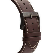  Shop Authentic Hugo Boss Aeroliner Maxx Black Dial Brown Leather Strap Watch For Men - 1513079 - Luxxuri