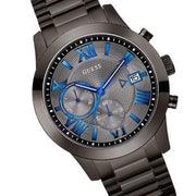  Shop Authentic Guess Atlas Quartz Grey Dial Grey Steel Strap Watch For Men - W0668G2 - Luxxuri