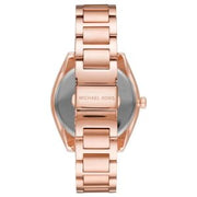  Shop Authentic Michael Kors Janelle Quartz Crystals Rose Gold Dial Rose Gold Steel Strap Watch For Women - MK7312 - Luxxuri