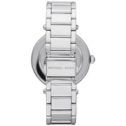  Shop Authentic Michael Kors Parker Quartz Silver Dial Silver Steel Strap Watch For Women - MK6658 - Luxxuri