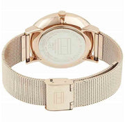  Shop Authentic Tommy Hilfiger Jenna Quartz Rose Gold Dial Rose Gold Mesh Bracelet Watch For Women - 1781944 - Luxxuri