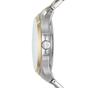  Shop Authentic Armani Exchange Hampton Chronograph Grey Dial Two Tone Steel Strap Watch For Men - AX2403 - Luxxuri