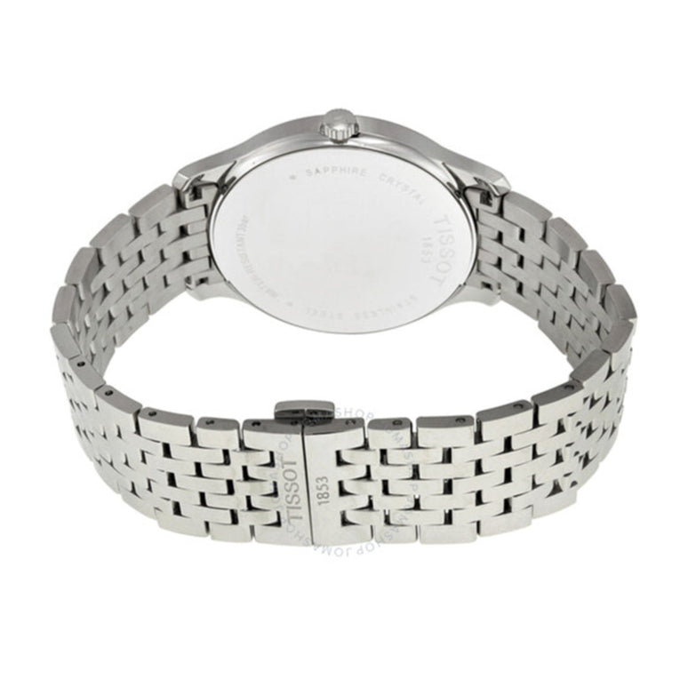  Shop Authentic Tissot T Classic Tradition Silver Dial Silver Steel Strap Watch For Men - T063.610.11.038.00 - Luxxuri