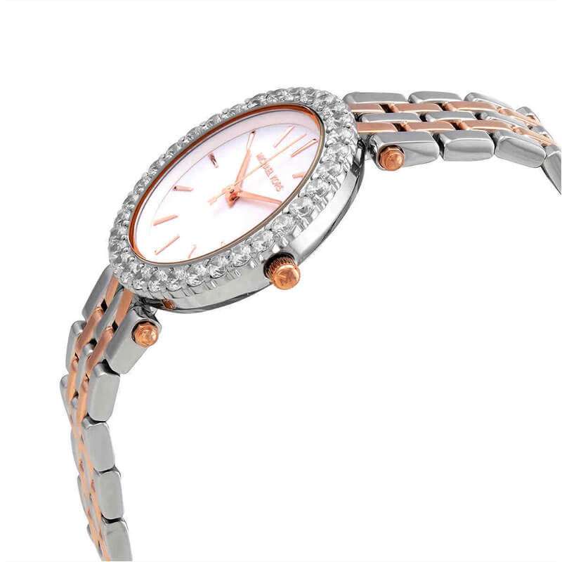 Shop Authentic Michael Kors Darci Quartz Silver Dial Two Tone Steel Strap Watch For Women - MK4515 - Luxxuri
