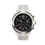  Shop Authentic Guess Surge Chronograph Black Dial Silver Steel Strap Watch for Men - W1258G1 - Luxxuri