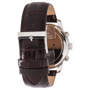  Shop Authentic Guess Chronograph Quartz White Dial Brown Leather Strap Watch For Men - W0380G1 - Luxxuri