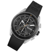 Shop Authentic Hugo Boss Volane Grey Dial Black Silicone Strap Watch for Men - 1513953 - Luxxuri