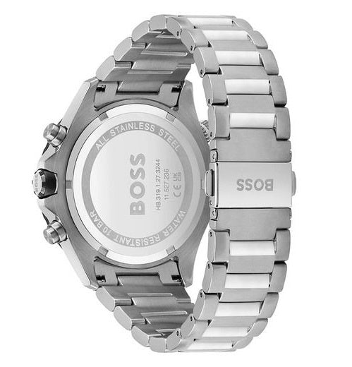  Shop Authentic Hugo Boss Globetrotter Green Dial Silver Steel Strap Watch for Men - 1513930 - Luxxuri
