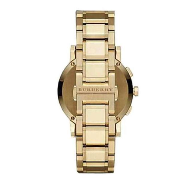  Shop Authentic Burberry The City Gold Dial Gold Steel Strap Watch for Women - BU9753 - Luxxuri