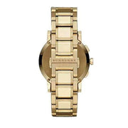  Shop Authentic Burberry The City Gold Dial Gold Steel Strap Watch for Women - BU9753 - Luxxuri