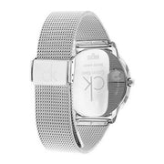  Shop Authentic Calvin Klein Minimal Black Dial Silver Mesh Bracelet Watch for Men - K3M21123 - Luxxuri