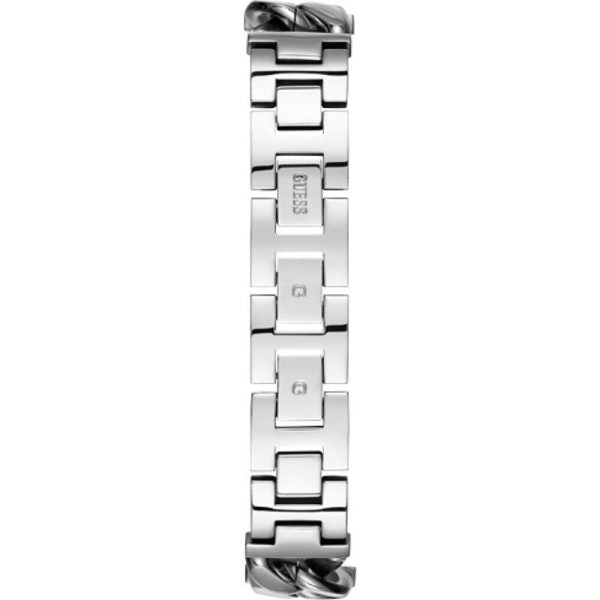  Shop Authentic Guess Vanity Diamonds White Dial Silver Steel Strap Watch for Women - W1030L1 - Luxxuri