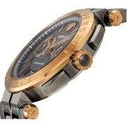  Shop Authentic Versace Aion Chronograph Black Dial Grey Steel Strap Watch for Men  - VBR050017 - Luxxuri