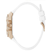  Shop Authentic Guess Venus Diamonds White Dial White Rubber Strap Watch for Women - GW0118L4 - Luxxuri