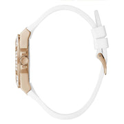  Shop Authentic Guess Overdrive Analog White Dial White Rubber Strap Watch for Women - W10614L2 - Luxxuri